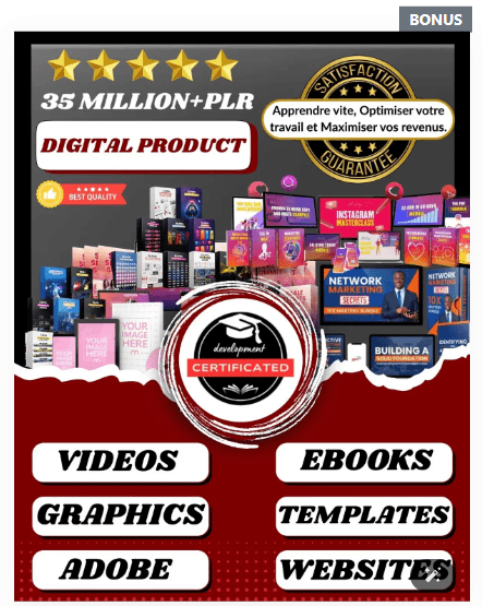 Pack degitale products