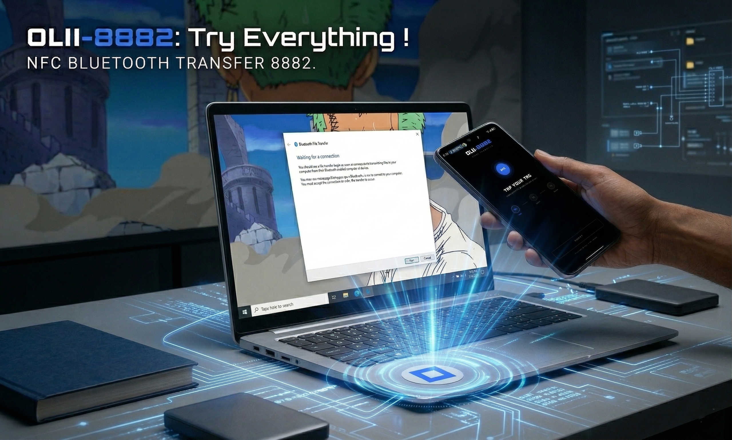 NFC Bluetooth Transfer 8882
